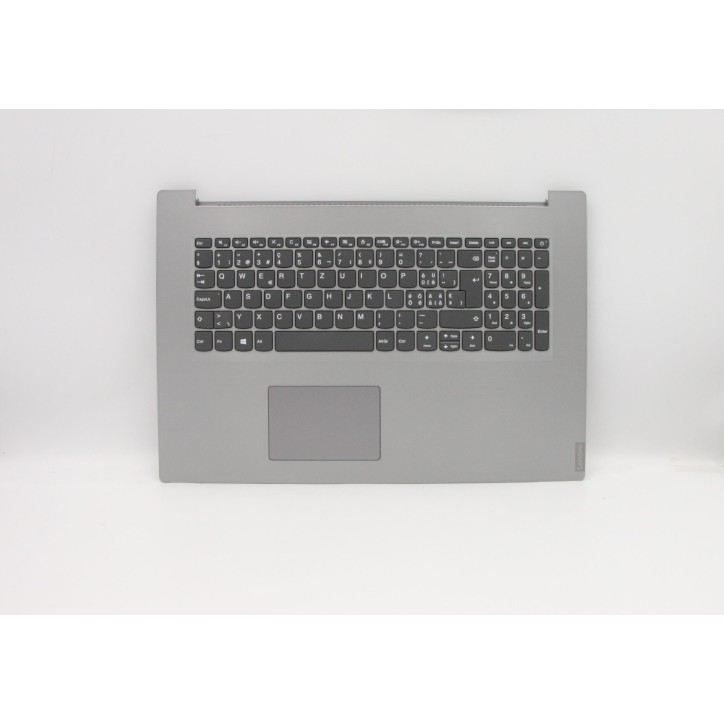 Lenovo 5CB0S17179 Palmrest Top Case con tastiera, Svizzera, Grigio platino