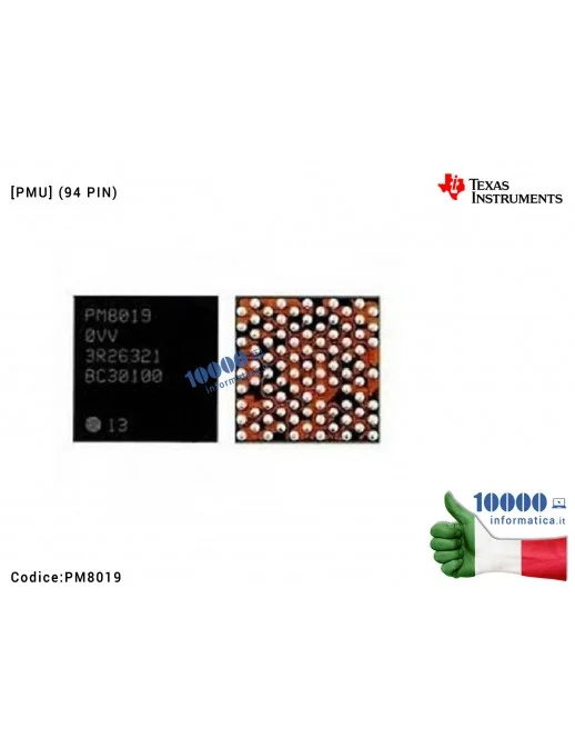 PM8019 IC Chip PM8019 Controllo Accensione Fix iPhone 6 6G 6+ 6 Plus [PMU] (100 PIN) Power Management