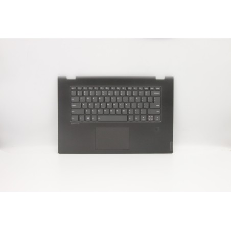 Lenovo 5CB0S17576 Palmrest Top Case con tastiera, Inglese (Stati Uniti), Retroilluminazione, Impronta digitale