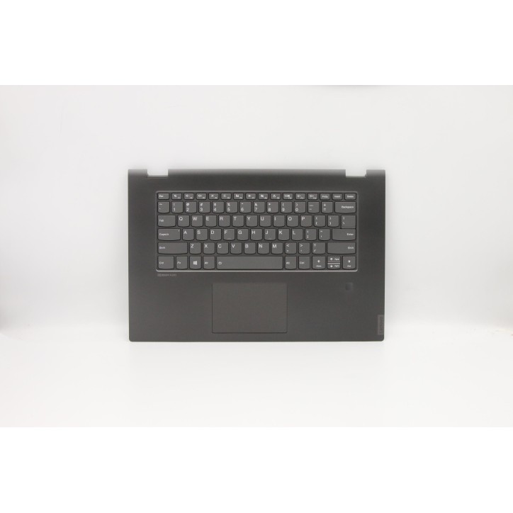 Lenovo 5CB0S17576 Palmrest Top Case con tastiera, Inglese (Stati Uniti), Retroilluminazione, Impronta digitale