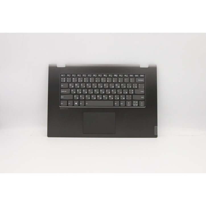 Lenovo 5CB0S17637 Palmrest Top Case con tastiera, Ucraino, nero, Retroilluminazione, Senza lettore di impronte digitali