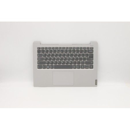 Lenovo 5CB0S18401 Palmrest Top Case con tastiera, Inglese (Stati Uniti/Europa), Grigio platino, Senza_retroilluminazione