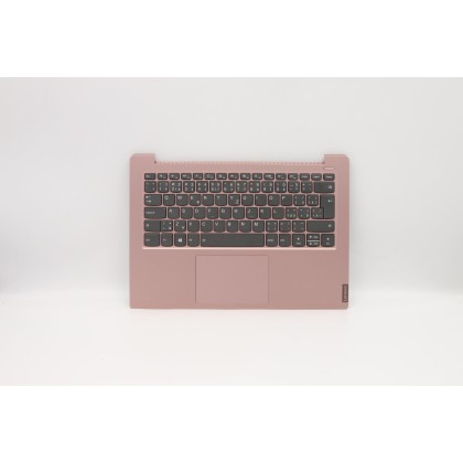 Lenovo 5CB0S18583 Palmrest Top Case con tastiera, Ceco, Retroilluminazione, UK
