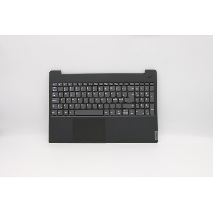 Lenovo 5CB0S18739 Palmrest Top Case con tastiera, Europa del Nord, Nero, Retroilluminazione