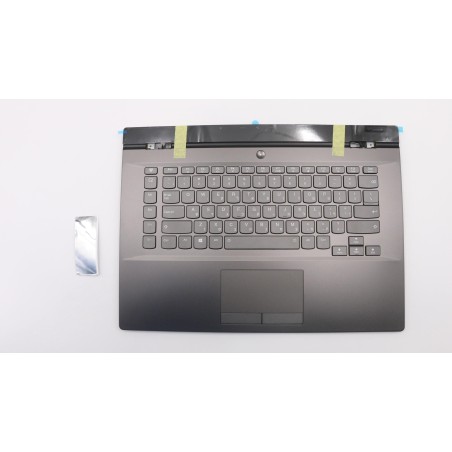 Lenovo 5CB0S56994 Palmrest Top Case con tastiera, Ebraico, nero, Retroilluminazione, Touchpad