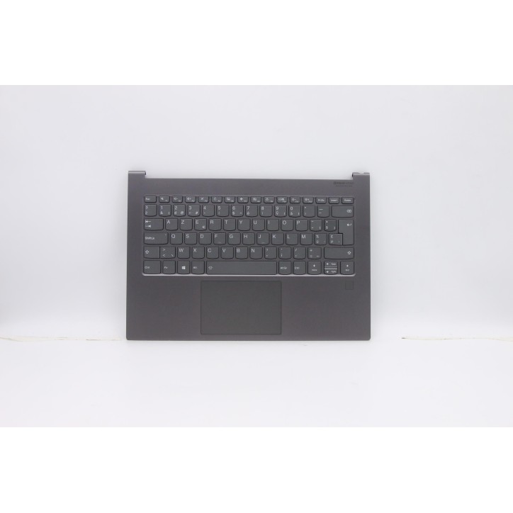 Lenovo 5CB0S72626 Palmrest Top Case con tastiera, Belga, grigio ferro, UK