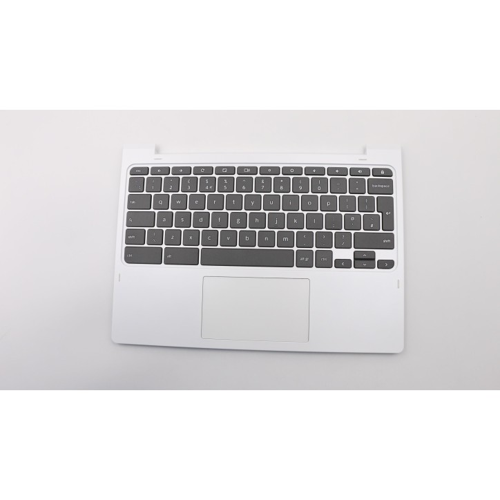 Lenovo 5CB0S72819 Palmrest Top Case con tastiera, Inglese Regno Unito, Bianco neve