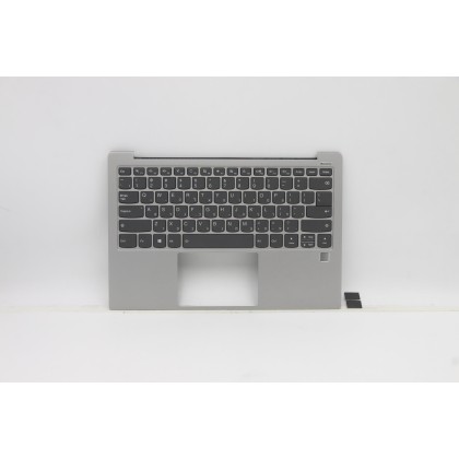 Lenovo 5CB0S72874 Palmrest Top Case con tastiera, Ebraico, Platino, Retroilluminazione