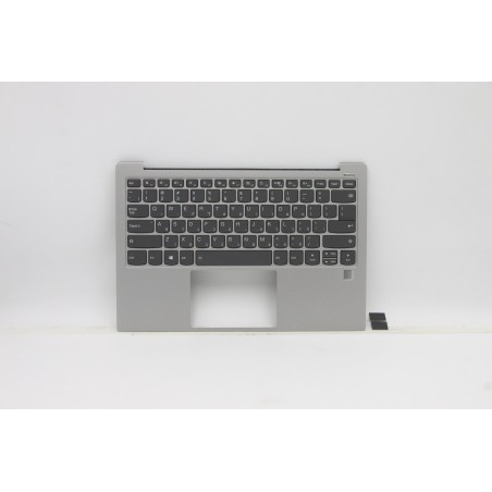 Lenovo 5CB0S72874 Palmrest Top Case con tastiera, Ebraico, Platino, Retroilluminazione