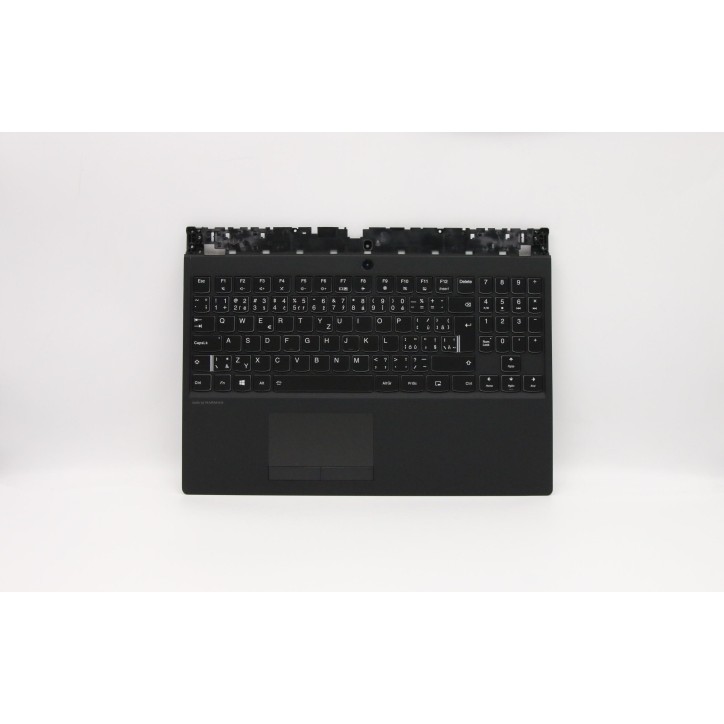 Lenovo 5CB0S91827 Palmrest Top Case con tastiera, Ceco/Slovacco, Retroilluminazione, UK
