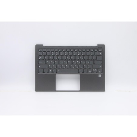 Lenovo 5CB0S95068 Palmrest Top Case con tastiera, Ebraico, Grigio ferro, Retroilluminazione