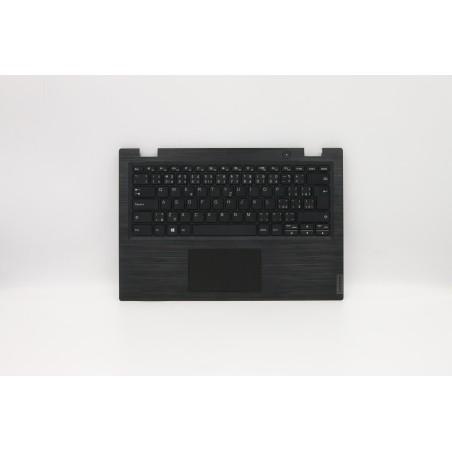 Lenovo 5CB0S95312 Palmrest Top Case con tastiera, Ceco/Slovacco, Senza retroilluminazione, UK