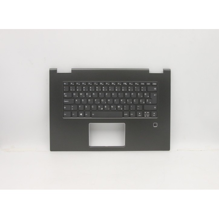 Lenovo 5CB0T04926 Palmrest Top Case con tastiera, Sloveno, Grigio ferro