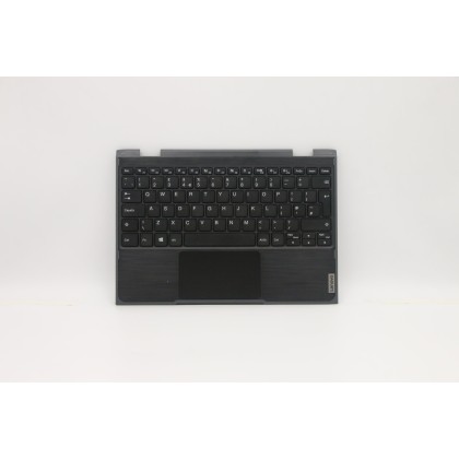 Lenovo 5CB0T45085 Palmrest Top Case con tastiera, Inglese Regno Unito, Senza_retroilluminazione