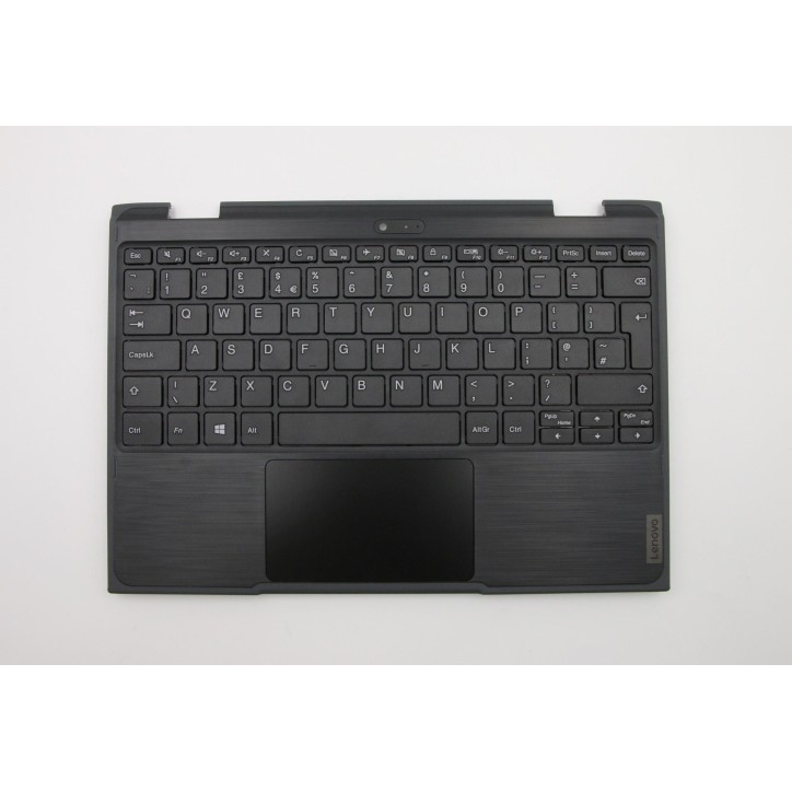 Lenovo 5CB0T45086 Palmrest Top Case con tastiera, Inglese Regno Unito, Senza_retroilluminazione