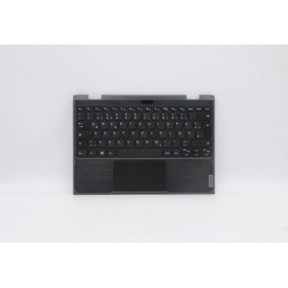 Lenovo 5CB0T45100 Palmrest Top Case con tastiera, Tedesco, Senza_retroilluminazione