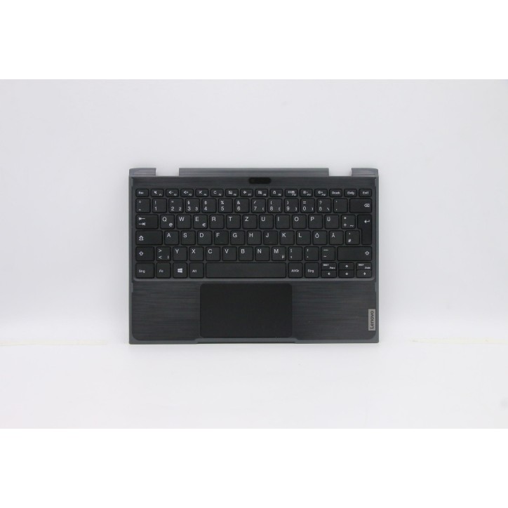 Lenovo 5CB0T45100 Palmrest Top Case con tastiera, Tedesco, Senza_retroilluminazione
