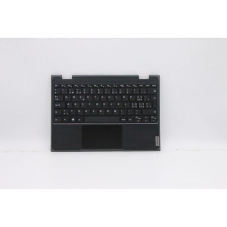 Lenovo 5CB0T77509 C-Cover with keyboard, Switzerland, Non-Backlight, UK