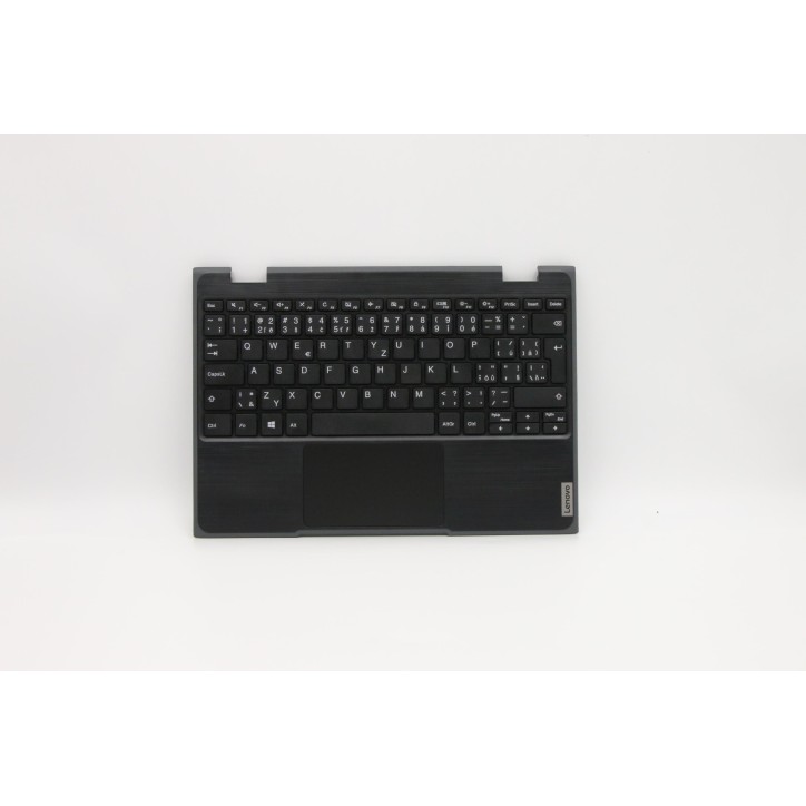 Lenovo 5CB0T77512 Palmrest Top Case con tastiera, Ceco, Senza retroilluminazione, UK