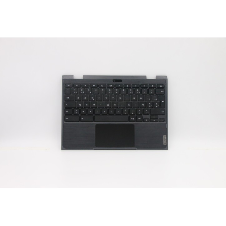 Lenovo 5CB0T79607 Palmrest Top Case con tastiera, Belga, Senza retroilluminazione, UK