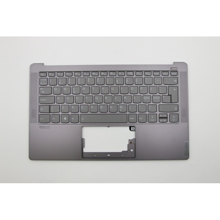 Lenovo 5CB0U42509 Palmrest Top Case con tastiera, Lingue scandinave