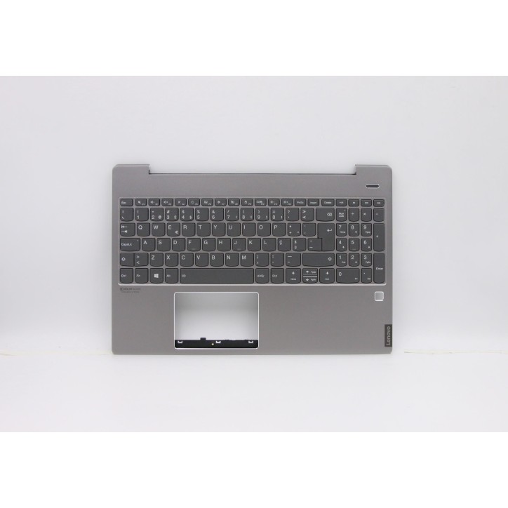 Lenovo 5CB0U42554 Palmrest Top Case con tastiera, Portoghese, Grigio minerale