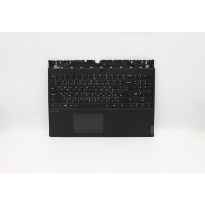 Lenovo 5CB0U42733 Palmrest Top Case con tastiera, Arabo, nero, Retroilluminazione, US