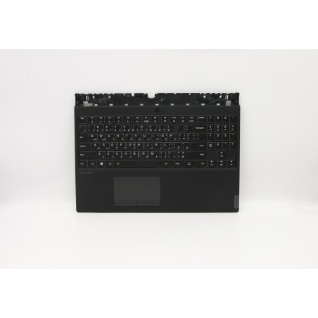 Lenovo 5CB0U42733 Palmrest Top Case con tastiera, Arabo, nero, Retroilluminazione, US