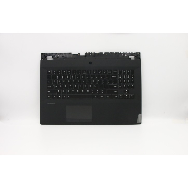 Lenovo 5CB0U42955 Palmrest Top Case con tastiera, Inglese (Stati Uniti), Nero, Retroilluminazione