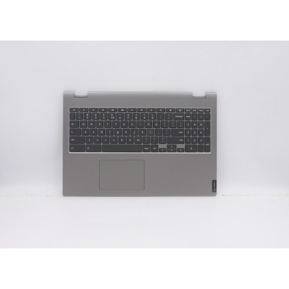 Lenovo 5CB0U43699 Palmrest Top Case con tastiera, Inglese (Stati Uniti/Europa), Retroilluminazione