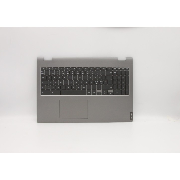 Lenovo 5CB0U43702 Palmrest Top Case con tastiera, Europa del Nord, Retroilluminazione