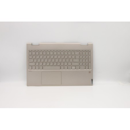 Lenovo 5CB0U43829 Palmrest Top Case con tastiera, Ebraico, Mica, Retroilluminazione