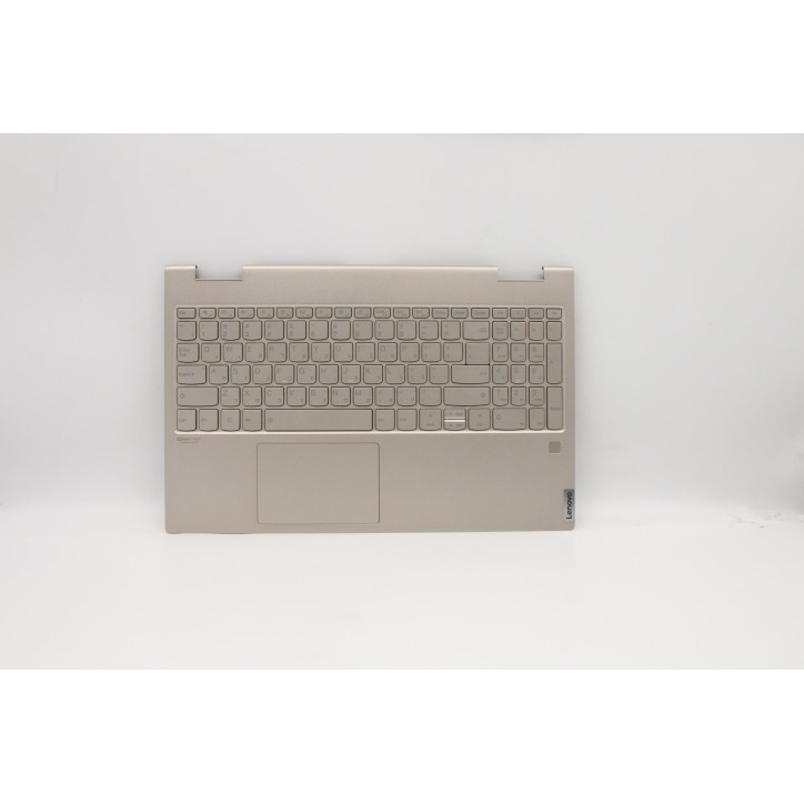 Lenovo 5CB0U43829 Palmrest Top Case con tastiera, Ebraico, Mica, Retroilluminazione