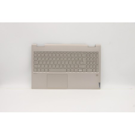 Lenovo 5CB0U43838 Palmrest Top Case con tastiera, Svizzera, Mica