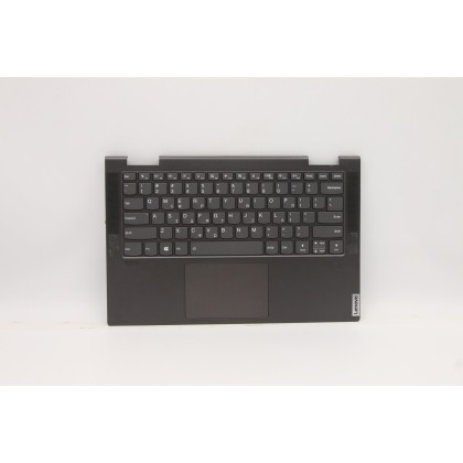 Lenovo 5CB0U43938 Palmrest Top Case con tastiera, Greco, Grigio ferro, Retroilluminazione