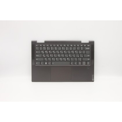 Lenovo 5CB0U43957 Palmrest Top Case con tastiera, Arabo, grigio ferro, US