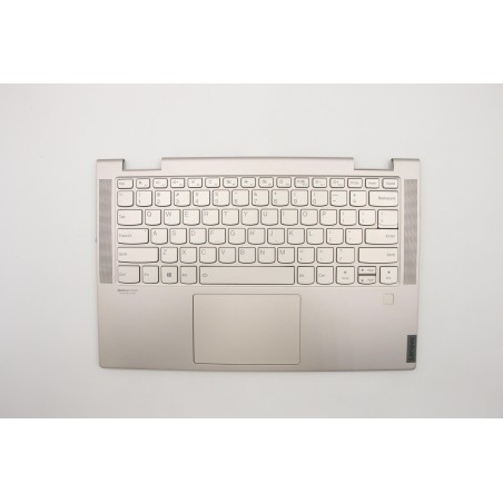 Lenovo 5CB0U43983 Palmrest Top Case con tastiera, Inglese (Stati Uniti), Mica
