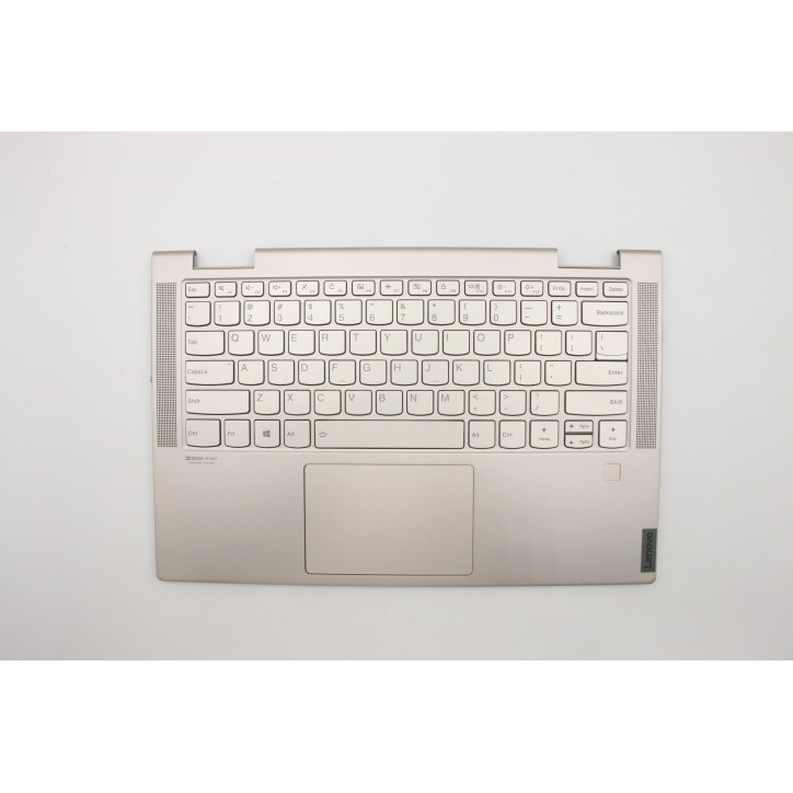Lenovo 5CB0U43983 Palmrest Top Case con tastiera, Inglese (Stati Uniti), Mica