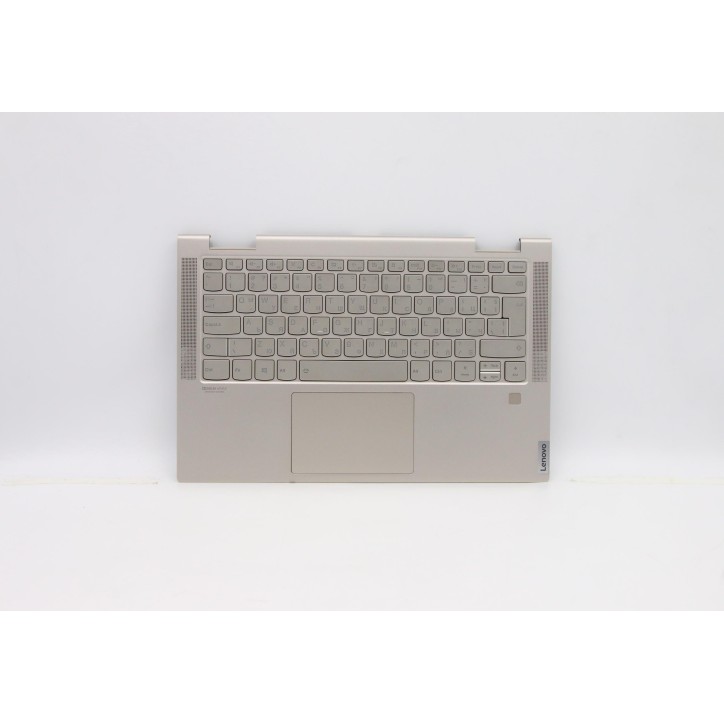Lenovo 5CB0U43985 Palmrest Top Case con tastiera, Bulgaro, mica, UK