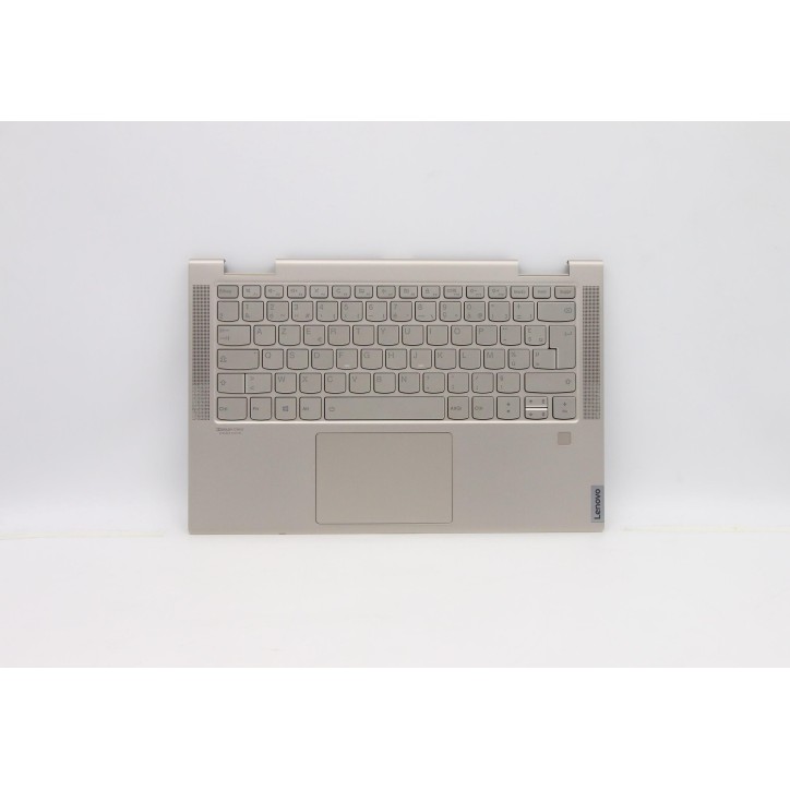 Lenovo 5CB0U43989 Palmrest Top Case con tastiera, Francese, Mica