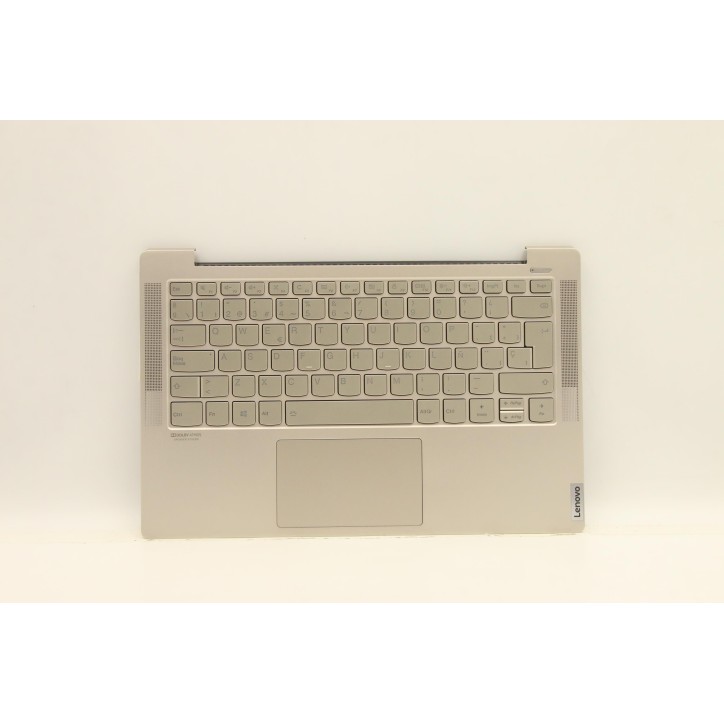 Lenovo 5CB0U44132 Palmrest Top Case con tastiera, Spagnolo, Mica