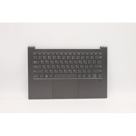 Lenovo 5CB0U44224 Palmrest Top Case con tastiera, Ebraico, Grigio ferro, Retroilluminazione