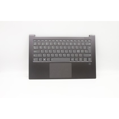 Lenovo 5CB0U44228 Palmrest Top Case con tastiera, Europa del Nord, Grigio ferro