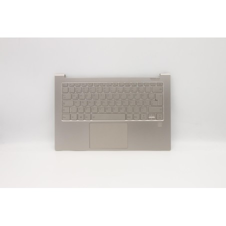 Lenovo 5CB0U44258 Palmrest Top Case con tastiera, Tedesco, Mica, Retroilluminazione