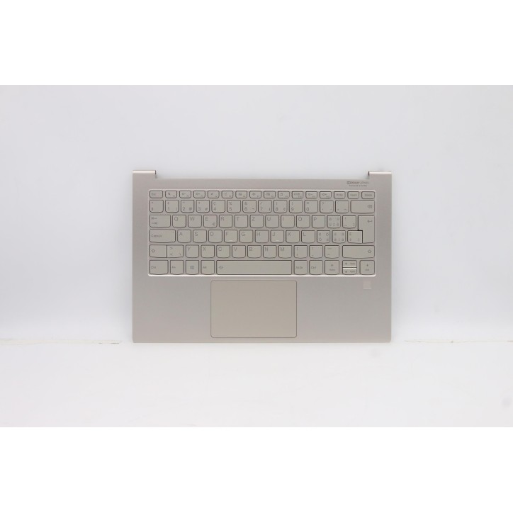 Lenovo 5CB0U44265 Palmrest Top Case con tastiera, Svizzera, Mica, Retroilluminazione
