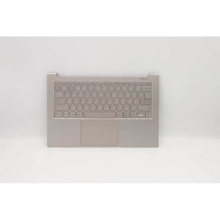 Lenovo 5CB0U44270 Palmrest Top Case con tastiera, Inglese (Stati Uniti/Europa), Mica