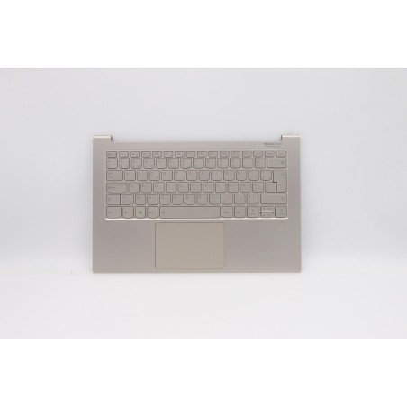Lenovo 5CB0U44275 Palmrest Top Case con tastiera, Belga, mica, UK