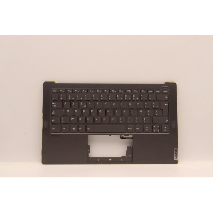 Lenovo 5CB0W43478 Palmrest Top Case con tastiera, Francese, Grigio ferro