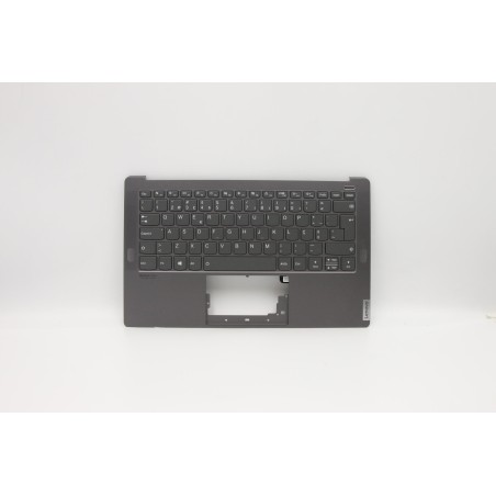 Lenovo 5CB0W43492 Palmrest Top Case con tastiera, Portoghese, Grigio ferro