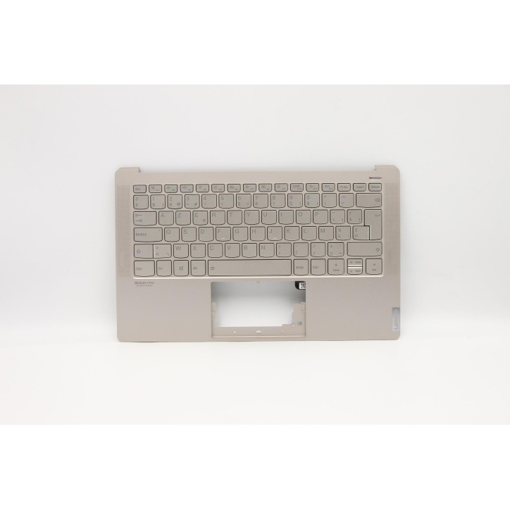 Lenovo 5CB0W43504 Palmrest Top Case con tastiera, Belga, mica, UK